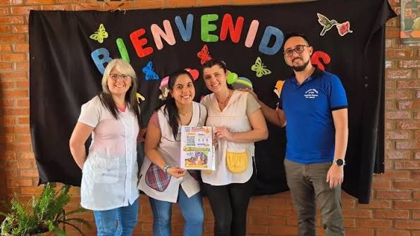 Alumnos de la Escuela Nº 807 necesitan “Me gustas” para ganar el concurso Frutea tu escuela