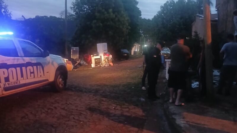 Un cortocircuito provocó un incendio en un departamento en Puerto Iguazú