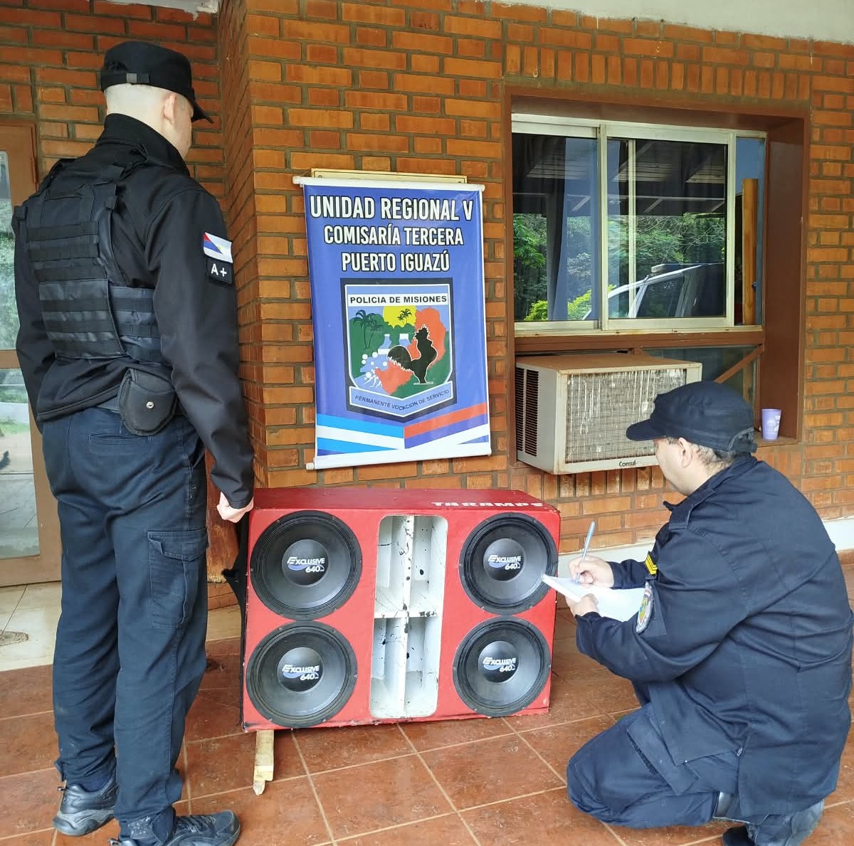 Puerto Iguazú: No bajaba el volumen y la Policía le secuestro el equipo de sonido
