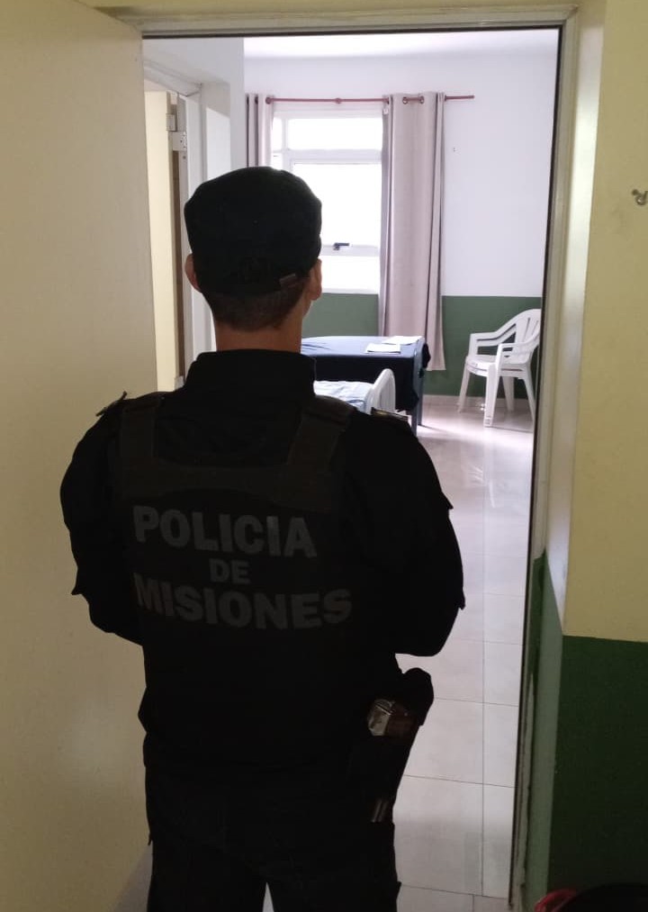 Zalazar fue trasladado al hospital de Eldorado y permanece con custodia policial