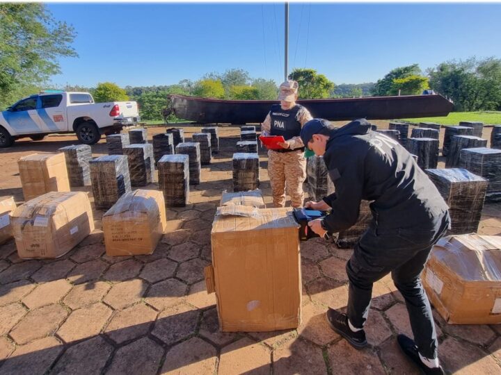 Prefectura secuestró mercadería argentina que tenía como destino Paraguay