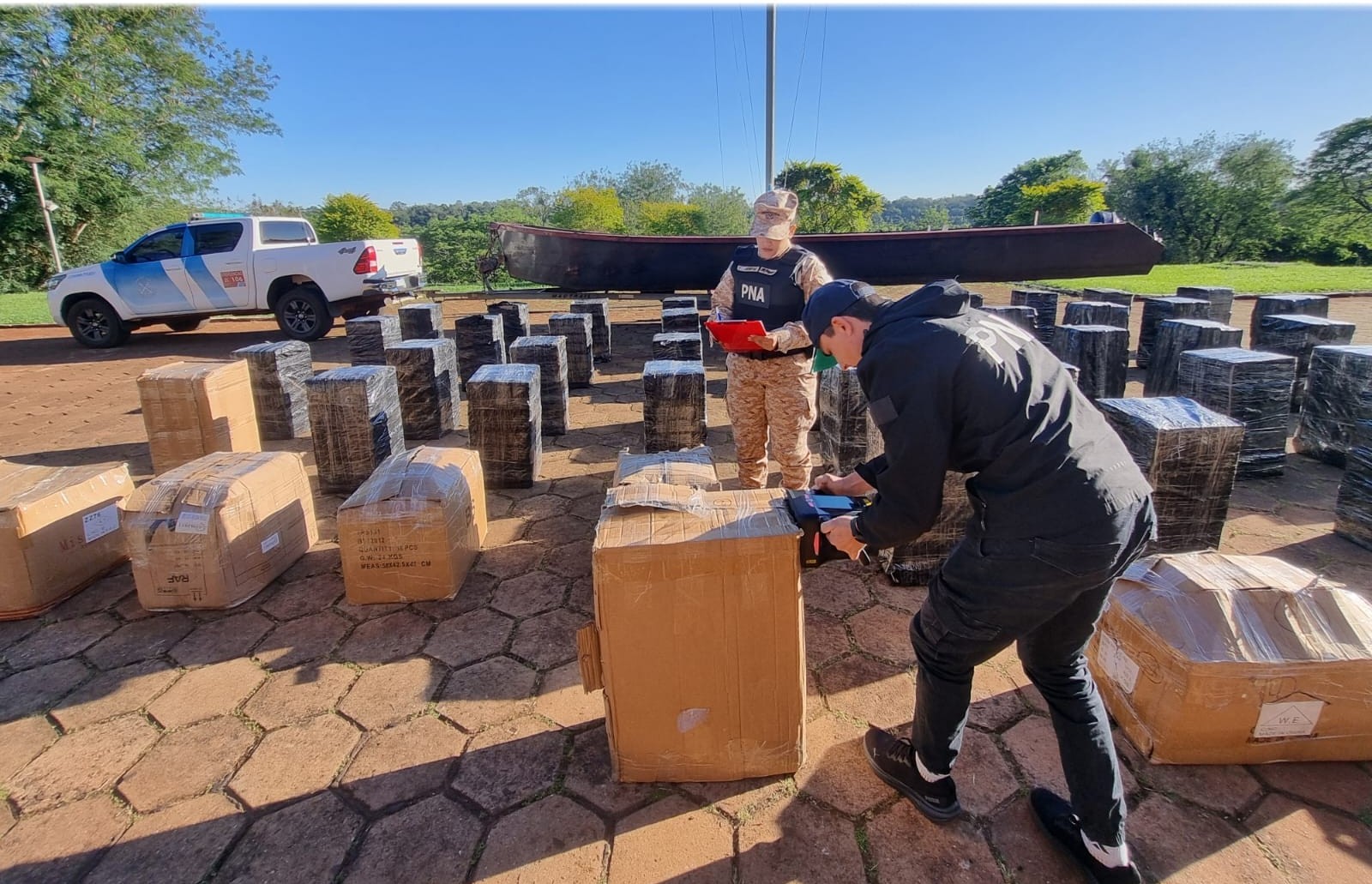Prefectura secuestró mercadería argentina que tenía como destino Paraguay