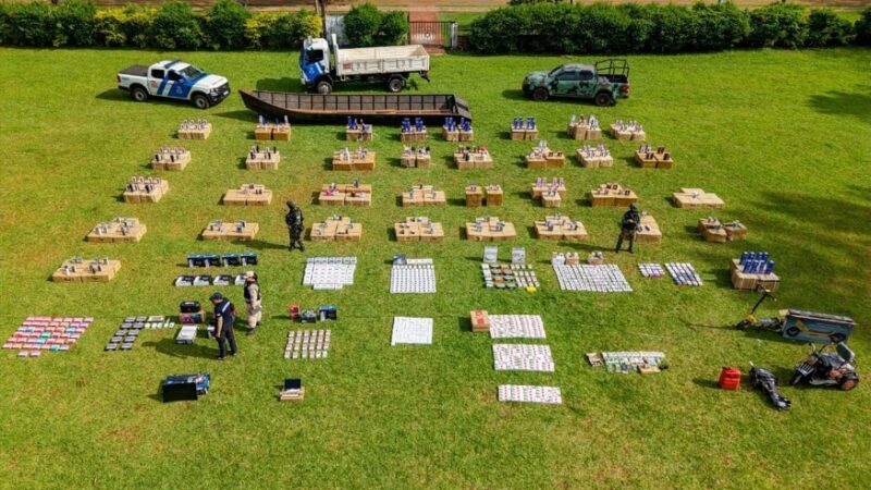 Prefectura secuestró mercadería de contrabando, una moto y un triciclo eléctrico