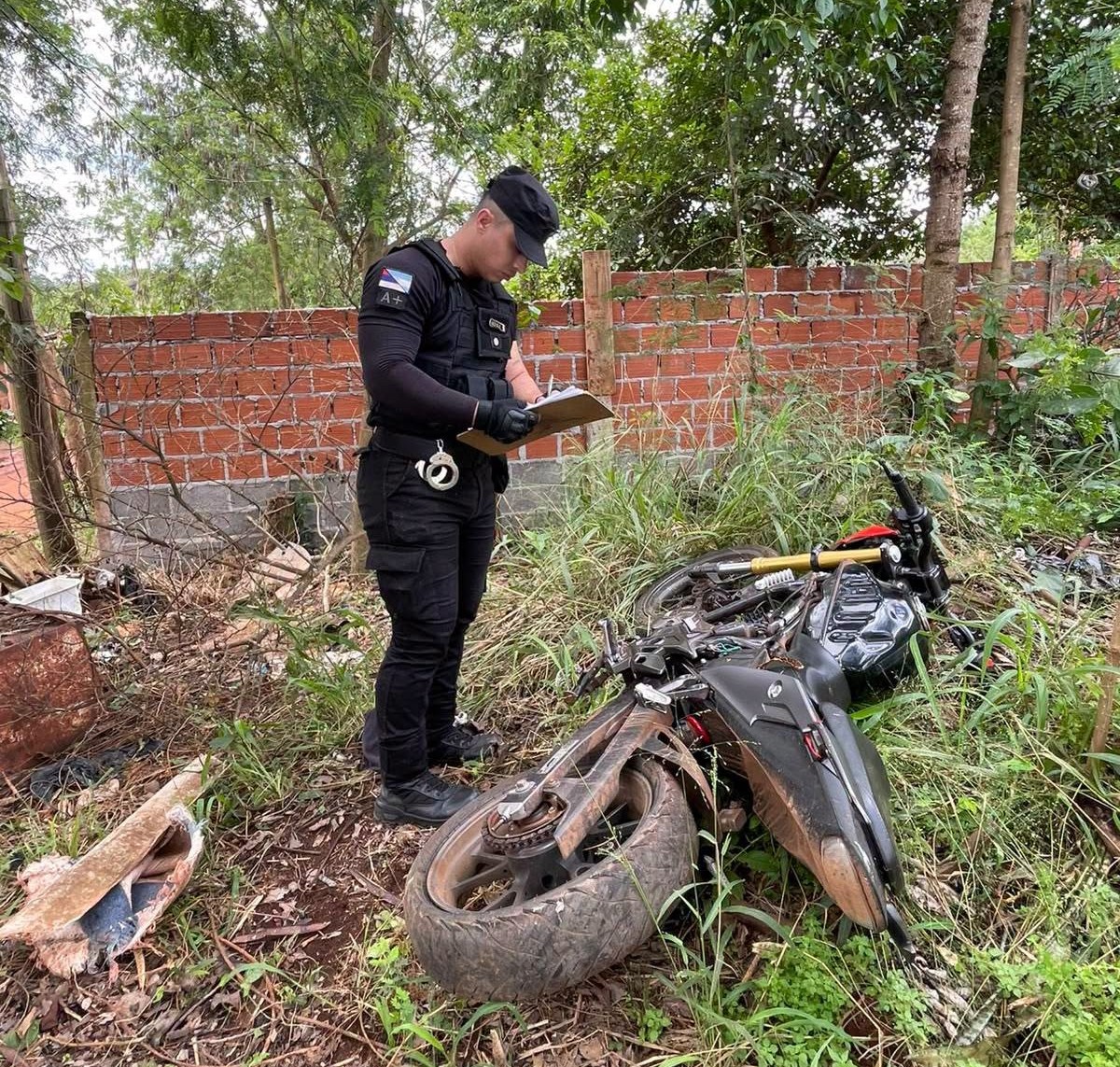 Tras la captura de Danielito recuperaron la moto que se habría robado en Iguazú