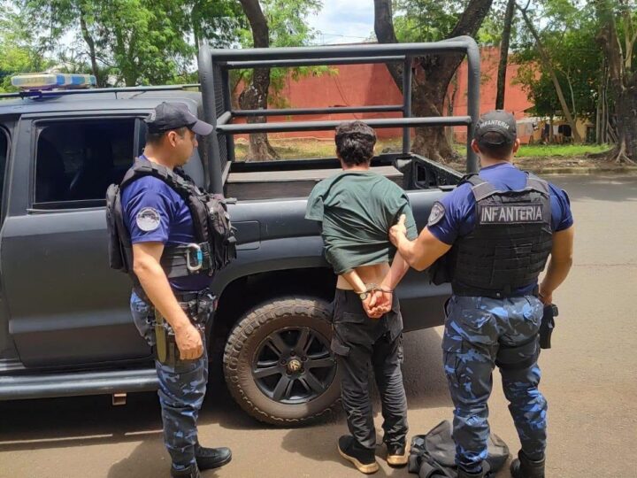 Lo descubrieron en pleno intento de robo, quiso huir y terminó detenido en Iguazú