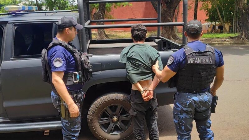 Lo descubrieron en pleno intento de robo, quiso huir y terminó detenido en Iguazú