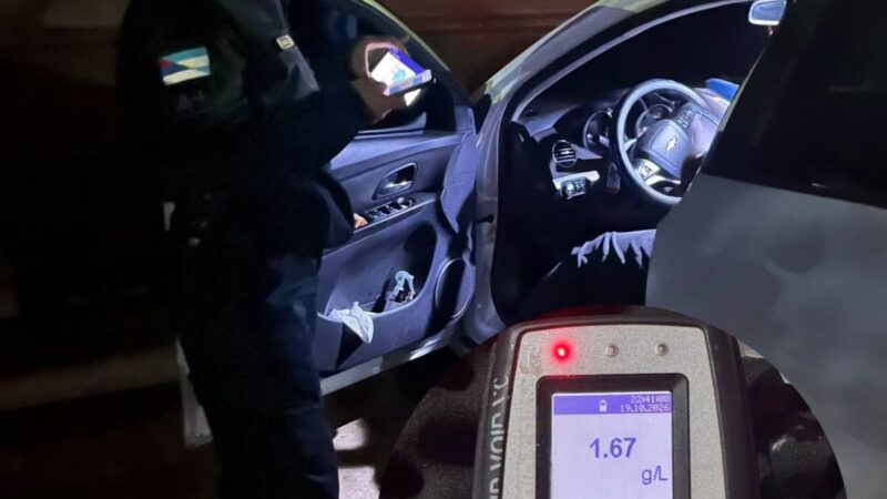 Alcoholizado causó disturbios en lo de su hija y le retuvieron el vehículo