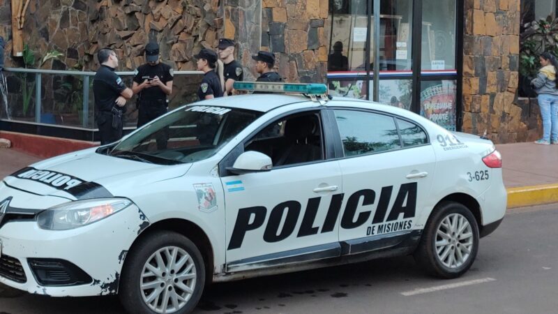 Detuvieron a un hombre que atacó con un machete a un supuesto robacables