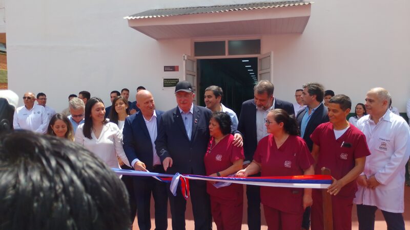 Iguazú: Inauguraron las obras de refacción del sector de pediatria del Hospital Samic
