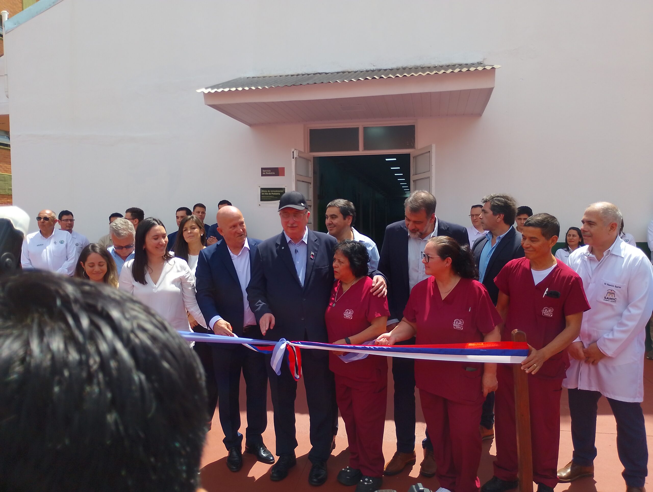 Iguazú: Inauguraron las obras de refacción del sector de pediatria del Hospital Samic