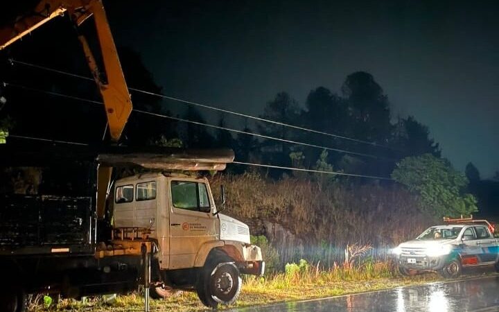 Emergencia climática: el servicio eléctrico se normalizó en un 95%