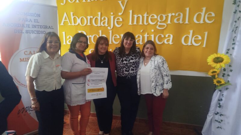 Docentes del norte se capacitaron en prevención del suicidio