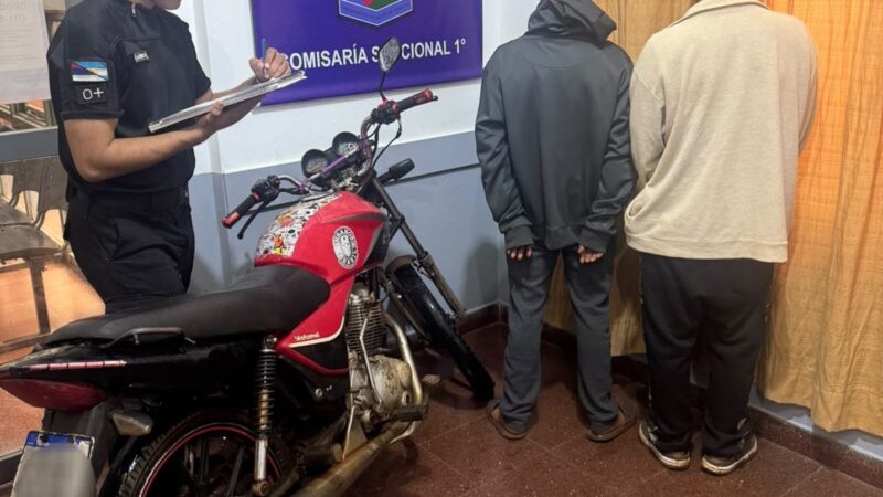Atropelló a dos mujeres y se dio ala fuga. La policía los detuvo