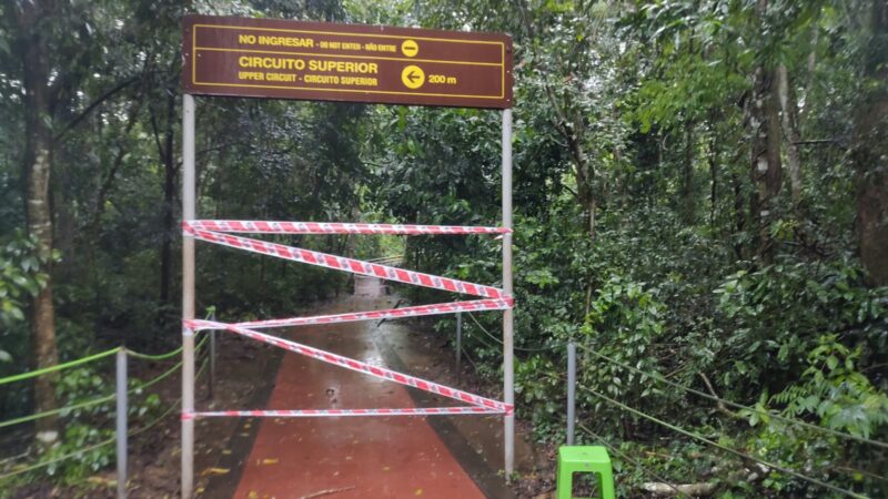 Abrirán el Parque Nacional Iguazú, pero los circuitos que llevan a los saltos estarán cerrados