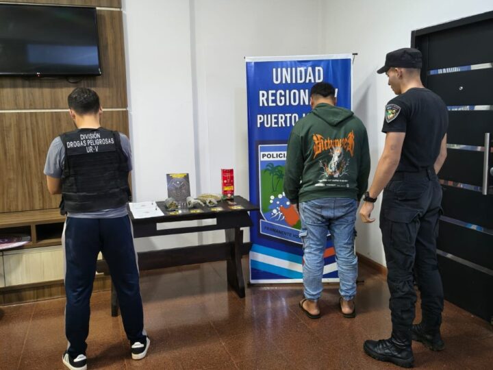 Puerto Iguazú: Intentó ingresar marihuana oculta en un paquete de yerba para detenido