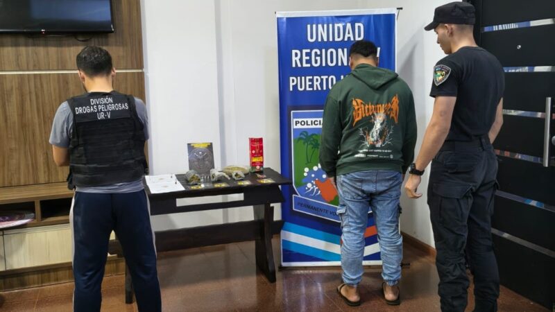 Puerto Iguazú: Intentó ingresar marihuana oculta en un paquete de yerba para detenido