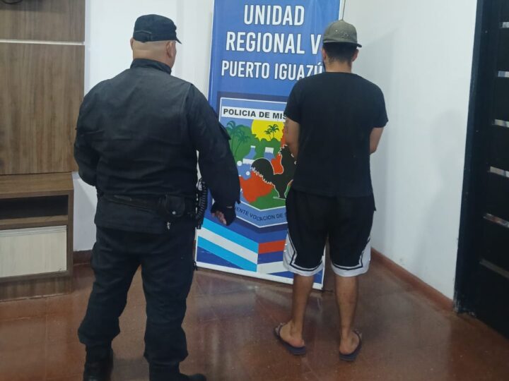 Se entregó uno de los agresores que atacó a machetazos a un presunto ladrón de cables en Iguazú