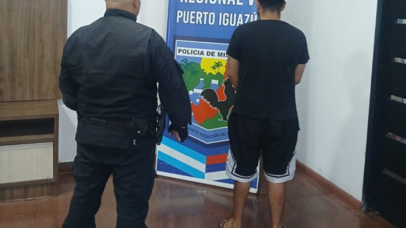 Se entregó uno de los agresores que atacó a machetazos a un presunto ladrón de cables en Iguazú